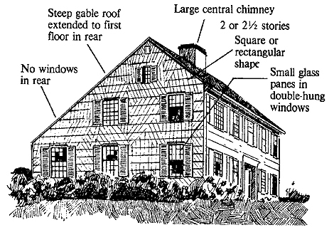 Salt Box Colonial